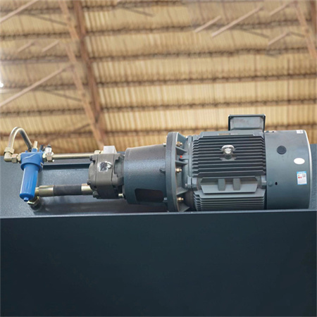 Mesin bender hidraulik 3200*8mm Berkualiti Tinggi/4 paksi Brek Tekan CNC