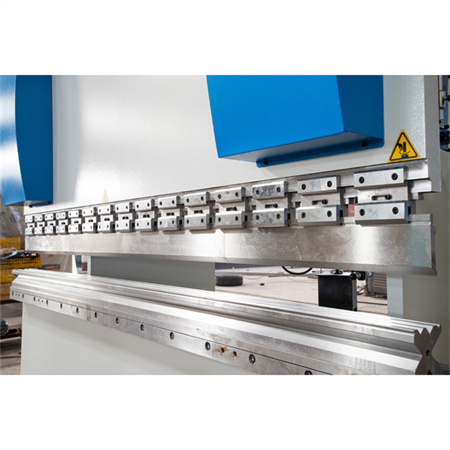 Jenama terkenal 8 paksi CNC Hydraulic Press Brek 110 tan 3200mm Sistem CNC Delem DA66T dengan paksi Y1 Y2 X1 X2 R1 R2 Z1 Z2