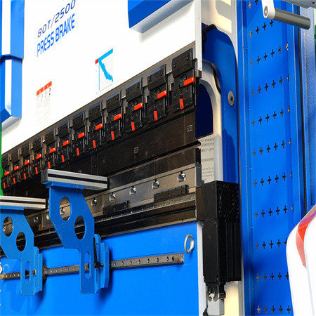 Brek Tekan CNC Servo Penuh 200 tan dengan 4 paksi Sistem CNC Delem DA56s dan Sistem Keselamatan Laser