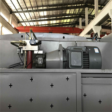Harga mesin lentur WC67K 200T/3200 3200mm plat keluli panjang sistem CNC E200P brek tekan hidraulik untuk besi