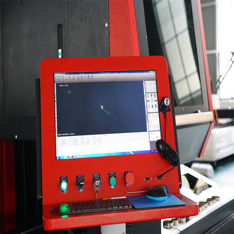 Mesin Pemotong Laser Gentian Cnc 1kw 2kw 3kw 6kw Cnc Untuk Kepingan Logam Keluli Tahan Karat
