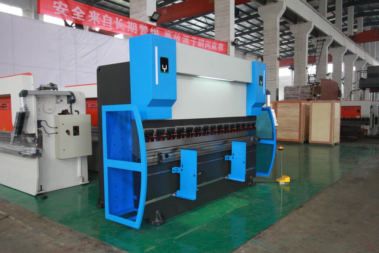 200t 300t Standard Industrial Press Brek Cnc Mesin Brek Tekan Hidraulik
