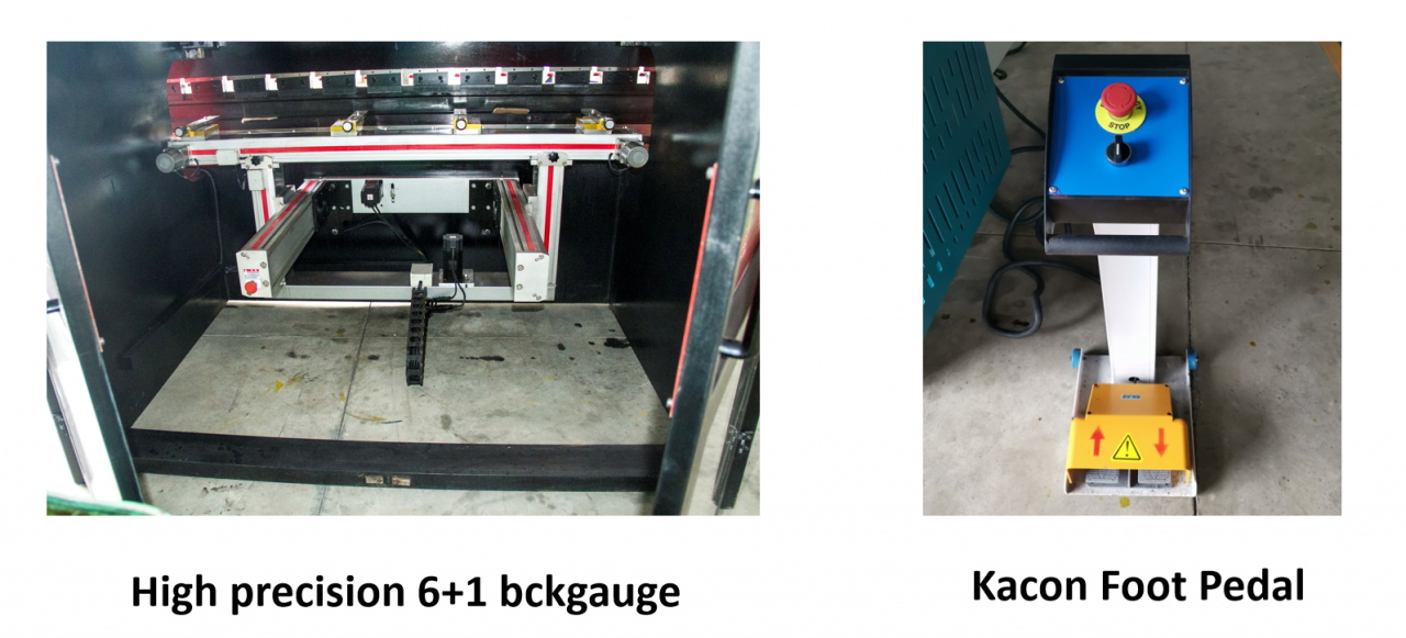 Mesin Lentur Plat Keluli Logam 63 Tan Cnc Hydraulic Press Brek Untuk Kerja Logam