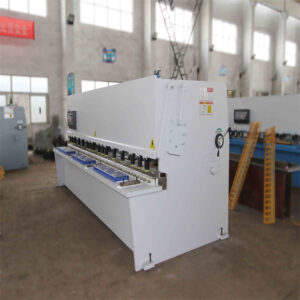 Cnc Nc Hydraulic Press Metal Guillotine Shear Machine Untuk Lembaran Keluli Tahan Karat Karbon