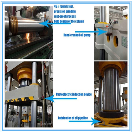 penekan hidraulik 500 tan automatik untuk pembuatan sinki dapur keluli tahan karat kepingan logam