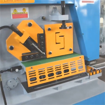 Industri China LETIPTOP menekan mesin pemotong pekerja besi hidraulik 250 tan