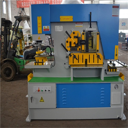 APEC CNC Tukang Besi Hidraulik Digunakan secara meluas, mesin tebukan dan ricih mesin pemotong rod keluli hidraulik.
