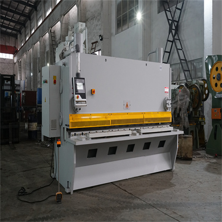 China Harga Baik 3m 6m 8m plat logam pemotongan plat keluli CNC mesin ricih guillotine jenis pintu hidraulik