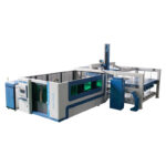 Mesin Pemotong Laser Gentian Logam Cnc Automatik Air 1500w